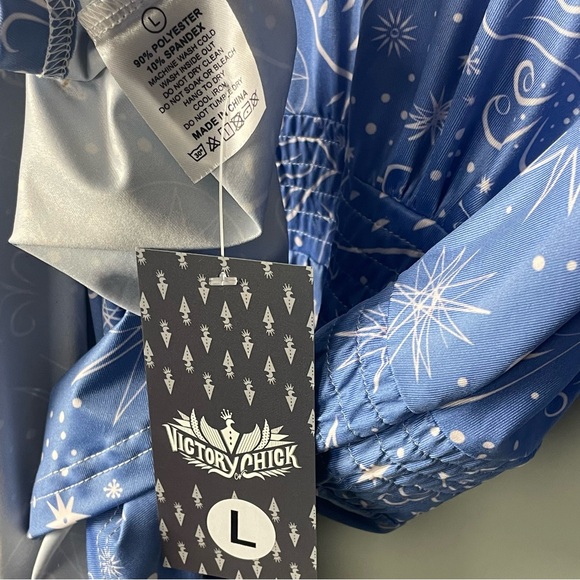 Victory Chick Spring Chicks Quarter Sleeve Blue / Size L - Picture 6 of 8